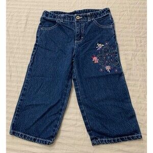 CARTOON NETWORK THE POWERPUFF GIRLS JEANS CAPRIS PANTS SIZE 6/6X